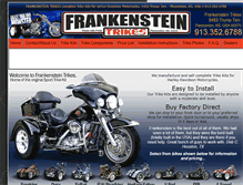 Tablet Screenshot of frankensteintrikes.com